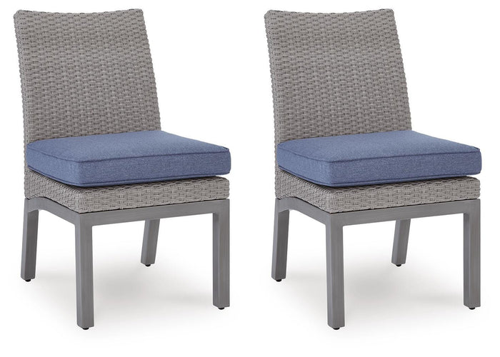 Kellan Bay Outdoor Side Chair with Cushion (Set of 2)