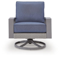 Kellan Bay Outdoor Swivel Lounge Chair with Cushion