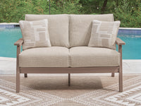 Halliday Bay Outdoor Loveseat with Cushion