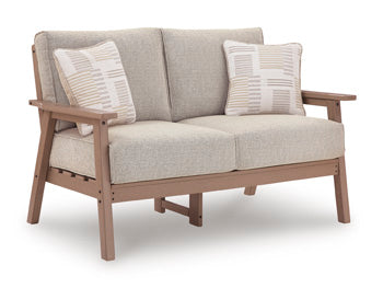 Halliday Bay Outdoor Loveseat with Cushion