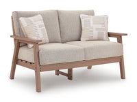 Halliday Bay Outdoor Loveseat with Cushion