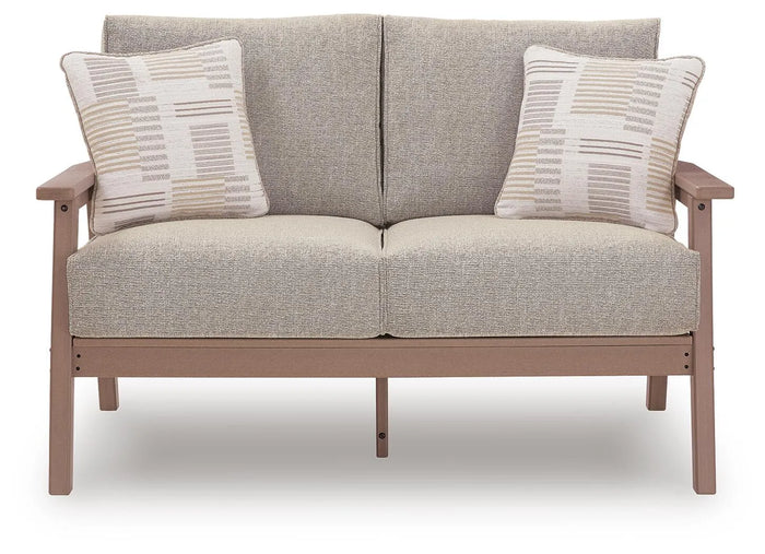 Halliday Bay Outdoor Loveseat with Cushion