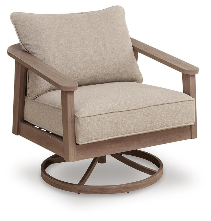 Iluka Outdoor Swivel Lounge with Cushion