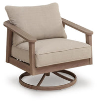 Currarong Vale Outdoor Swivel Lounge with Cushion