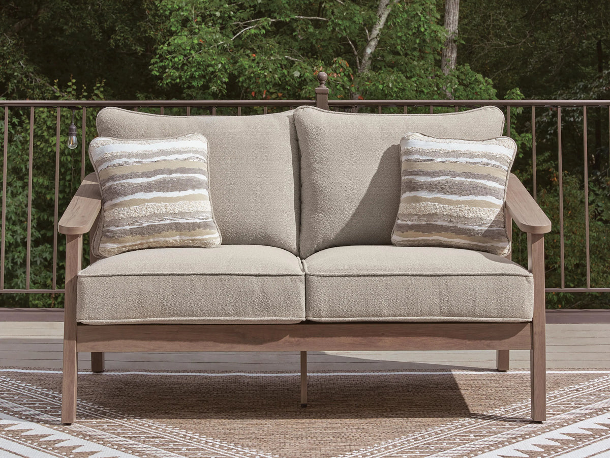 Currarong Vale Outdoor Loveseat with Cushion
