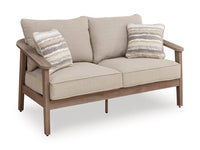 Currarong Vale Outdoor Loveseat with Cushion