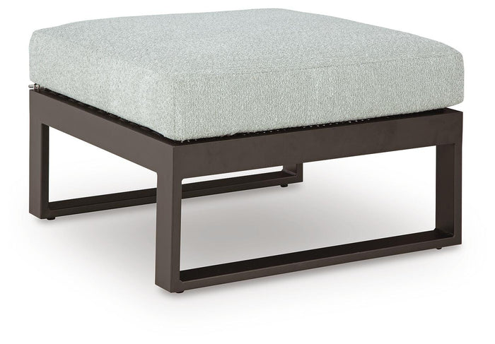 Larissa Outdoor Ottoman with Cushion
