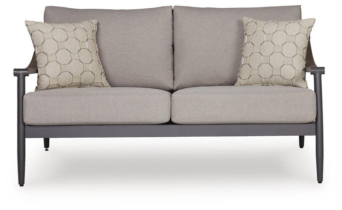 Fenn Bay Outdoor Loveseat with Cushion