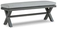 Axis Outdoor Bench with Cushion