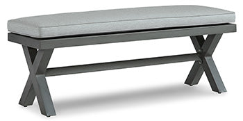 Axis Outdoor Bench with Cushion