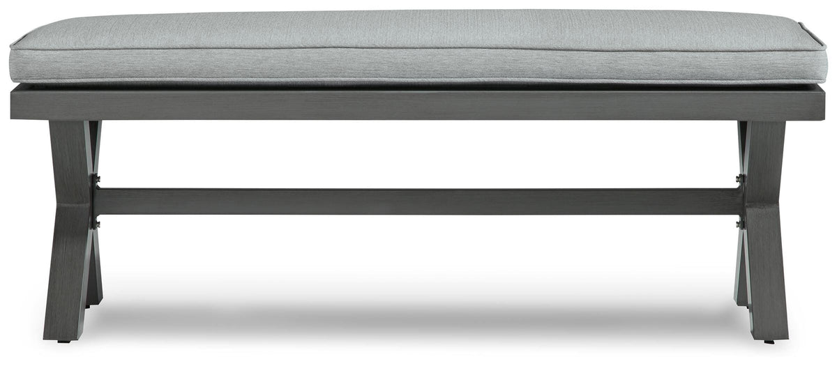 Axis Outdoor Bench with Cushion
