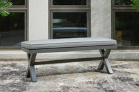 Axis Outdoor Bench with Cushion