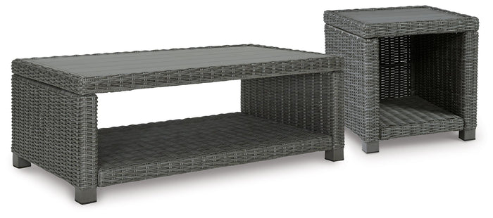 Axis Outdoor Coffee Table and End Table