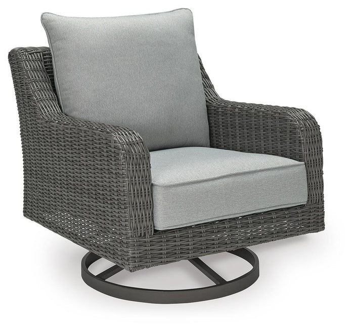 Axis Outdoor Swivel Lounge with Cushion