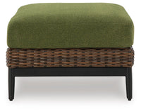 Ashdown Outdoor Sofa with 2 Lounge Chairs and 2 Ottomans