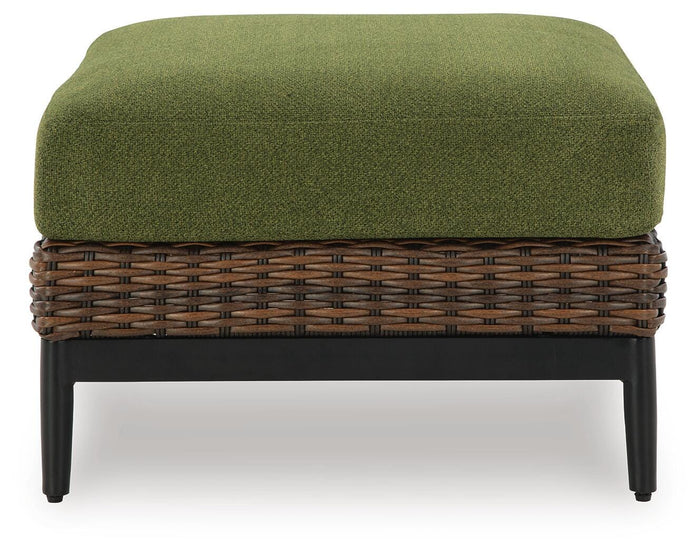 Ashdown Outdoor Sofa with 2 Lounge Chairs and 2 Ottomans