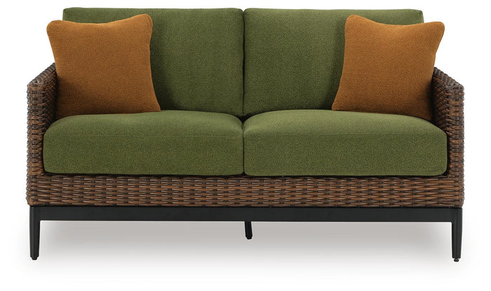 Ashdown Outdoor Loveseat with Cushion