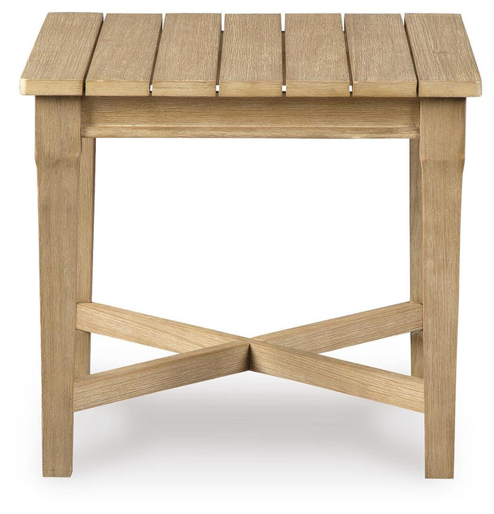 Marlie Vale Outdoor Sofa with 2 Lounge Chairs and Coffee Table and End Table