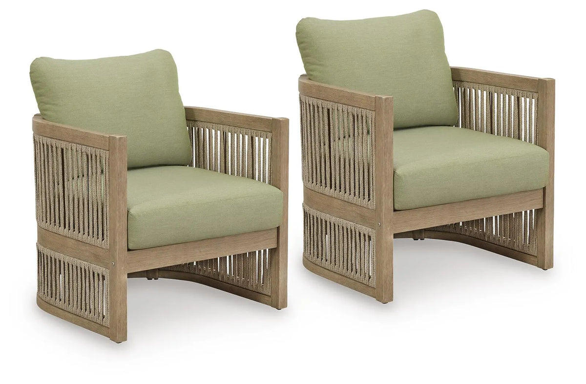 Wrenley Park Outdoor Lounge Chair (Set of 2)