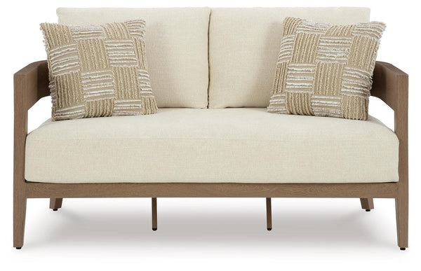 Serene Bay Outdoor Loveseat with Cushion