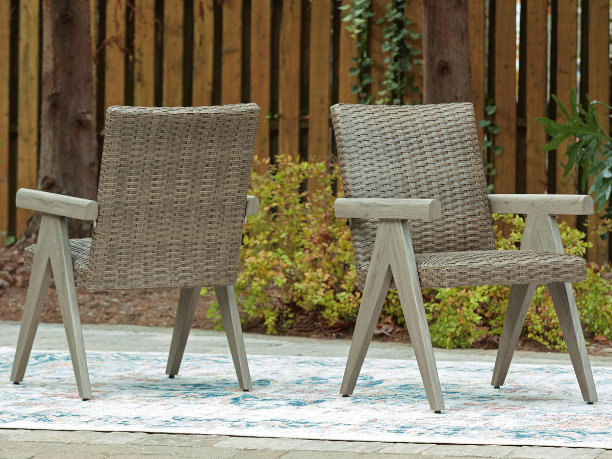 Harlow Bay Outdoor Arm Chair (Set of 2)