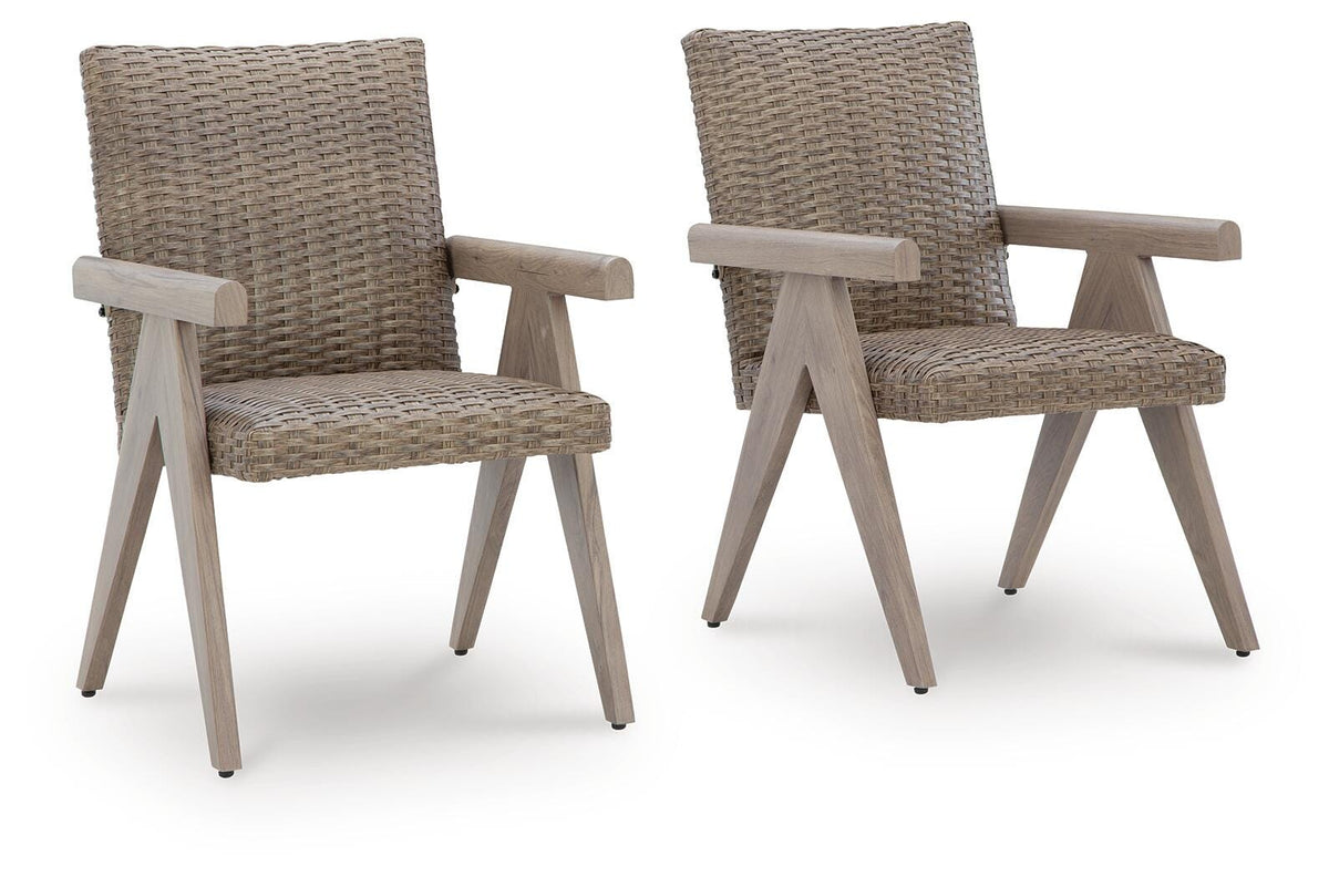 Harlow Bay Outdoor Arm Chair (Set of 2)