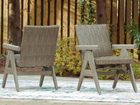 Harlow Bay Outdoor Rocking Arm Chair (Set of 2)