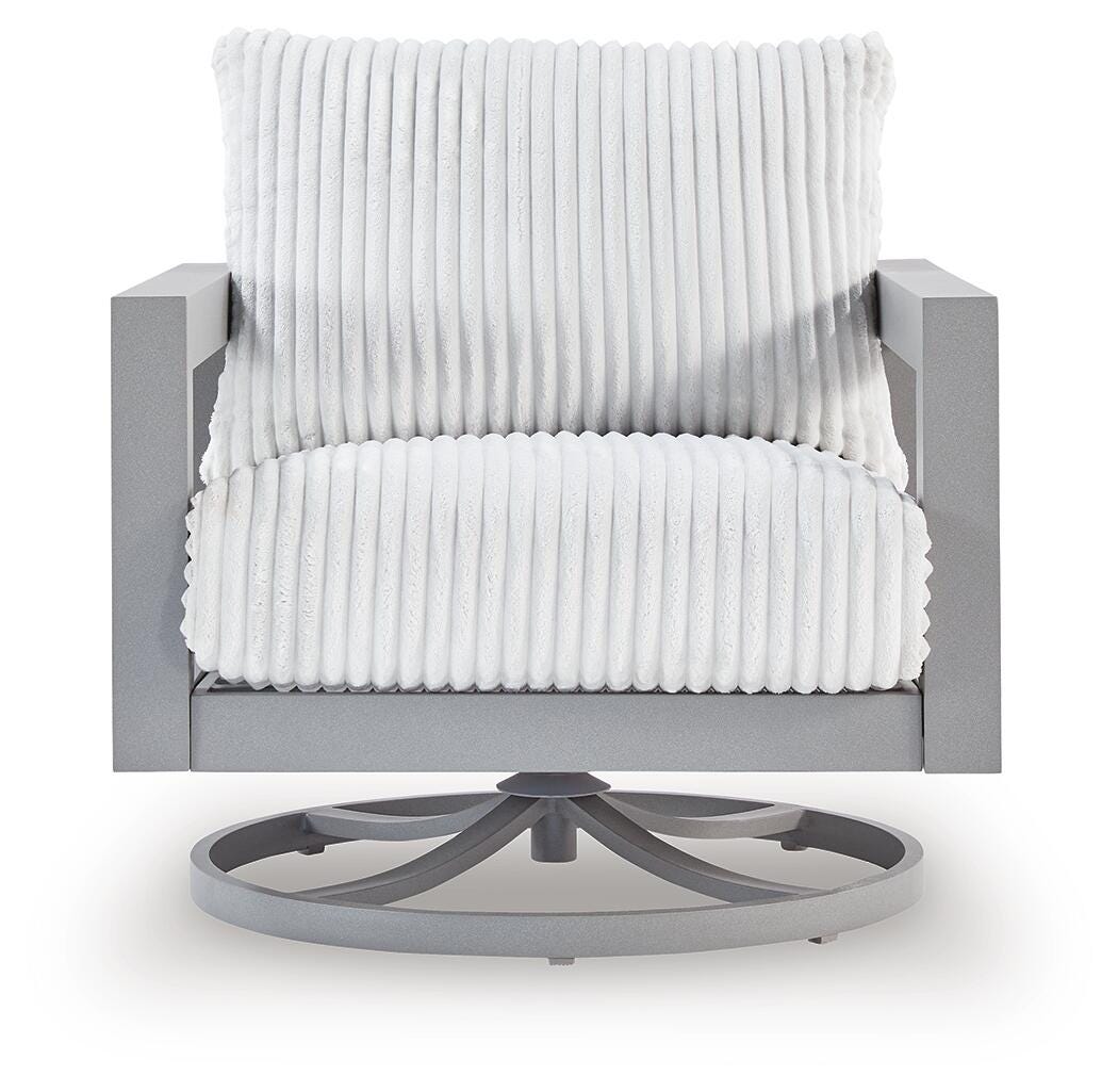 Amoretta Outdoor Swivel Chair with Cushion