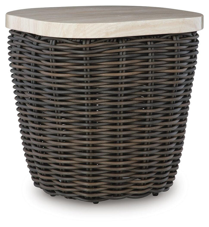 Isolde Outdoor End Table