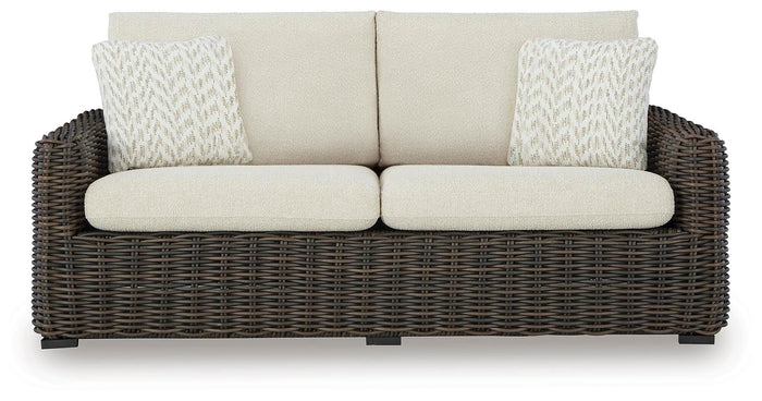 Isolde Outdoor Loveseat with Cushion