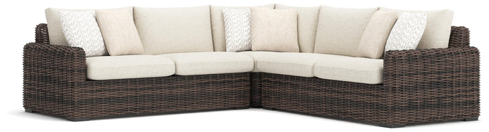 Isolde 3-Piece Outdoor Sectional