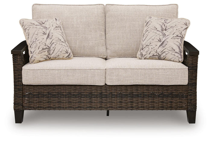 Barrington Outdoor Loveseat with Cushion