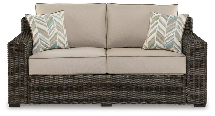 Marnie Bay Outdoor Loveseat with Cushion