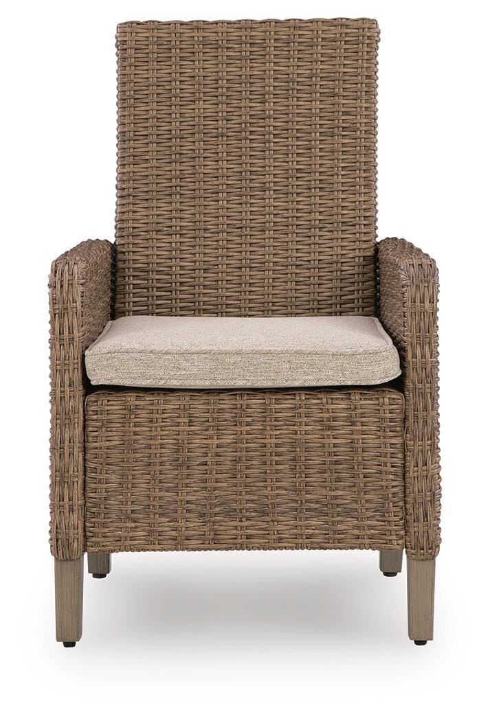 Palmerston Arm Chair with Cushion (Set of 2)