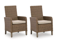 Sunny Arm Chair with Cushion (Set of 2)