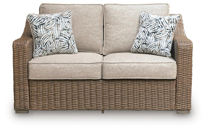 Sunny Outdoor Loveseat with Cushion