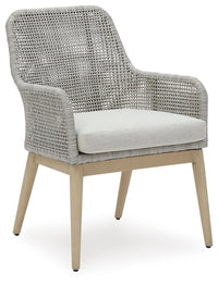 Hensley Outdoor Dining Arm Chair (Set of 2)