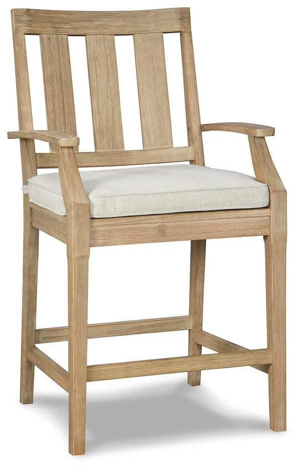 Clare View Bar Stool with Cushion (Set of 2)