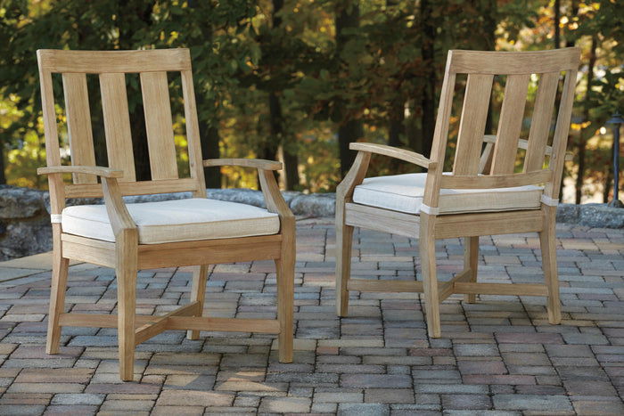 Marlie Arm Chair with Cushion (Set of 2)
