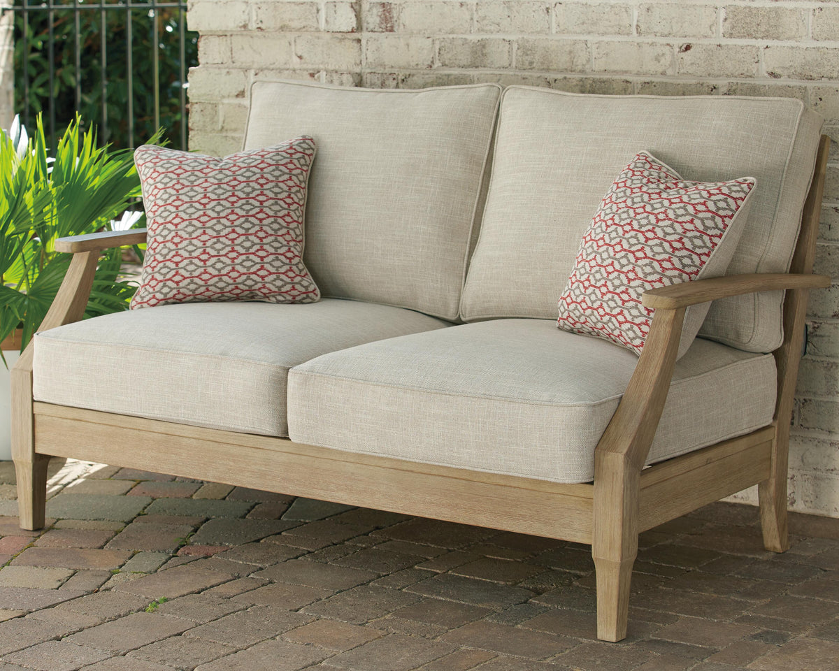 Marlie Outdoor Sofa with Loveseat and Lounge Chair