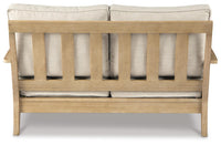 Marlie Outdoor Sofa with Loveseat and Lounge Chair