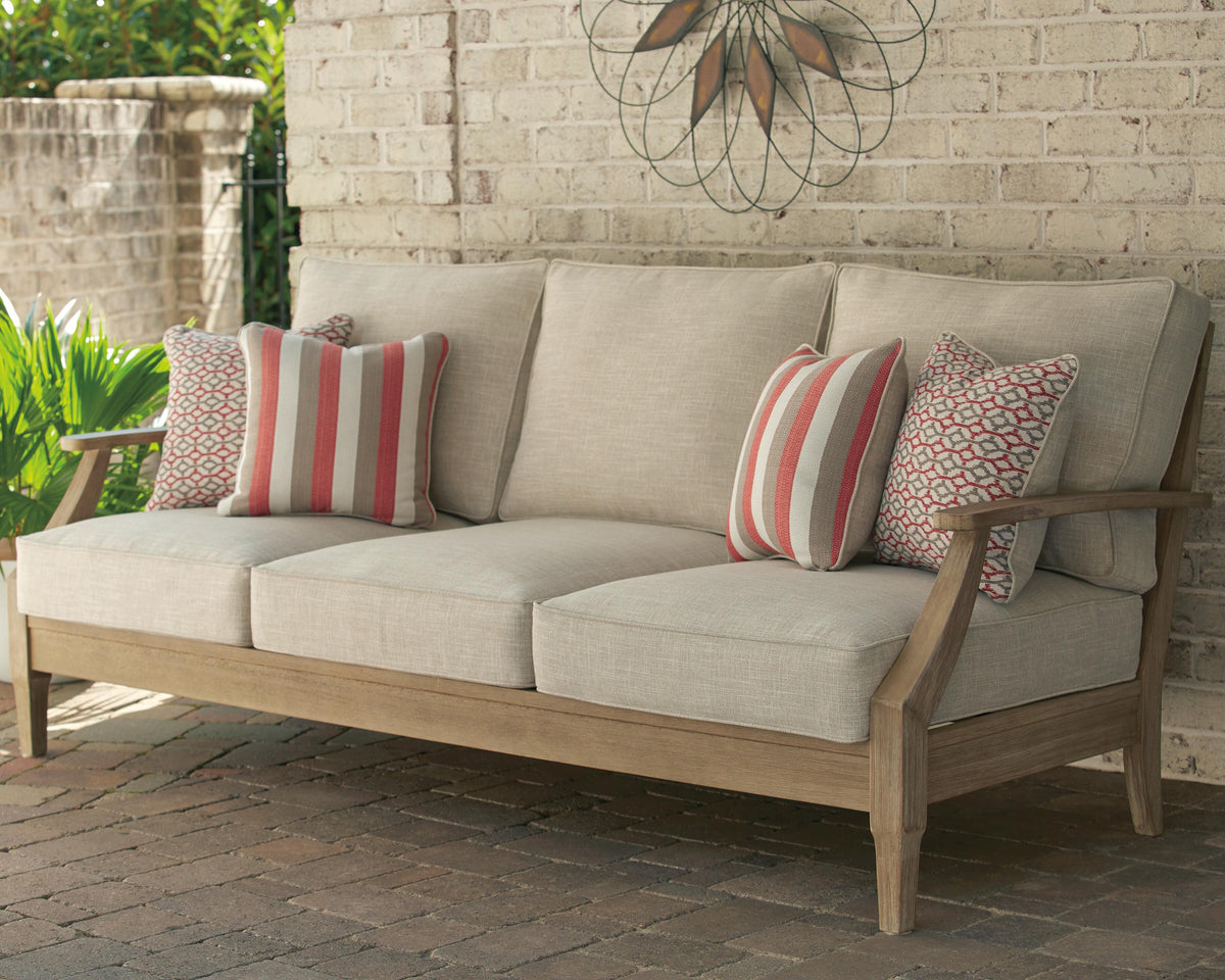 Marlie Outdoor Sofa with Loveseat and Lounge Chair
