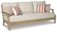 Marlie Outdoor Sofa with Loveseat and Lounge Chair