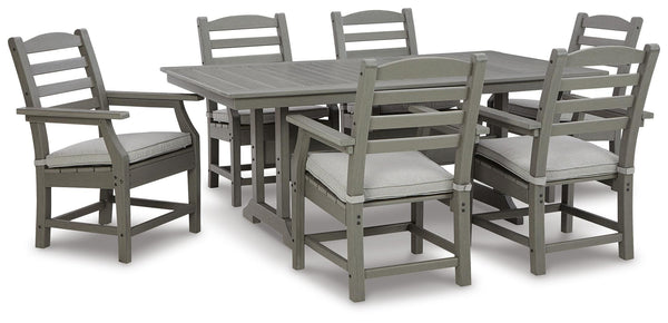 Visola Outdoor Dining Table with 6 Chairs