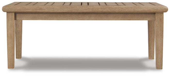 Farlow Outdoor Sofa with 2 Lounge Chairs and Coffee Table