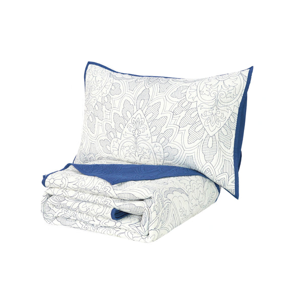 Top of Bed King Coverlet Set (Set of 2)