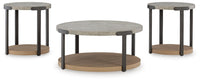 Denholm Table (Set of 3) Marble/Stone and/or Stone Like