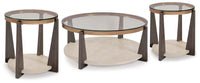 Halden Bay Coffee Table and 2 End Tables