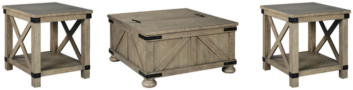 Fenn Vale Coffee Table and 2 End Tables
