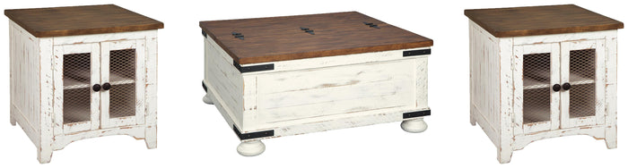 Kirralong Coffee Table and 2 End Tables